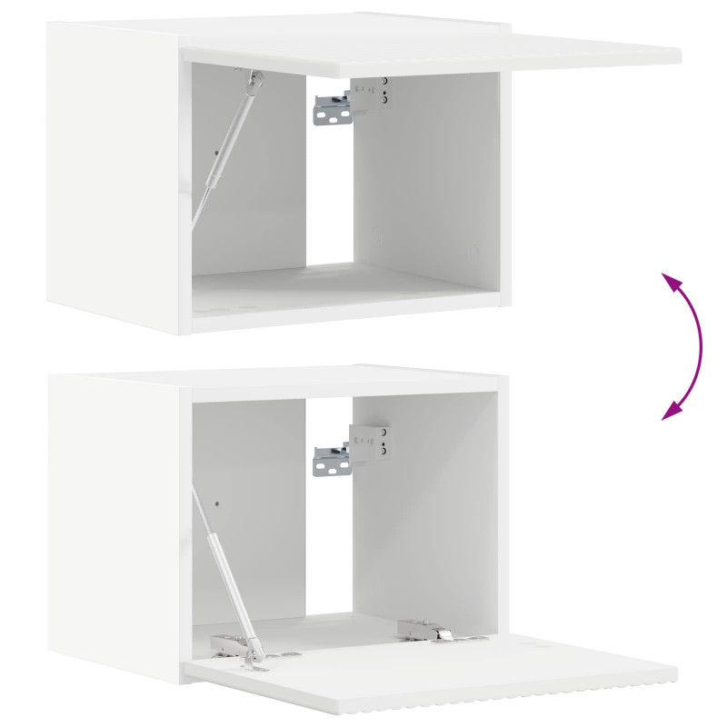 Szafka pod telewizor 5 pcs Biały