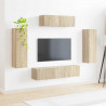 Szafka pod telewizor 5 pcs Dąb Sonoma