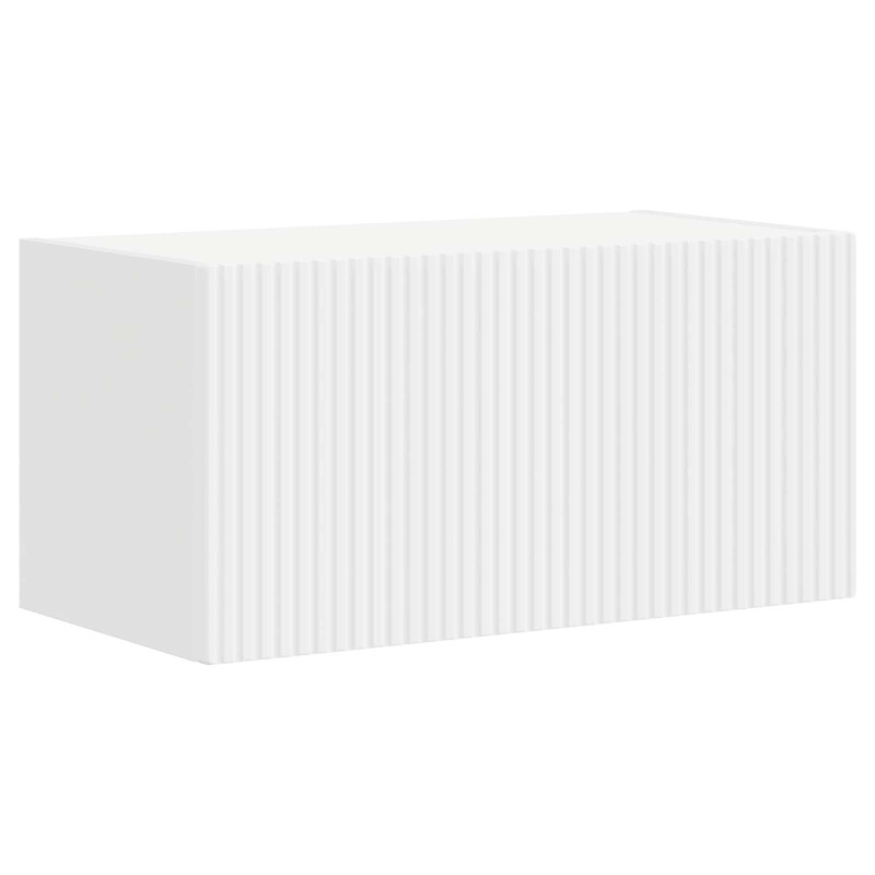 Zestaw szafek RTV 4 pcs Biały Materiał drewnopochodny