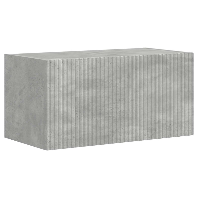 Zestaw szafek RTV 4 pcs Betonowy szary Materiał drewnopochodny