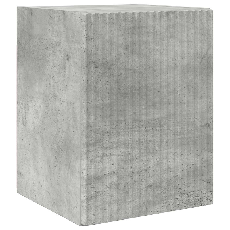 Zestaw szafek RTV 3 pcs Betonowy szary Materiał drewnopochodny