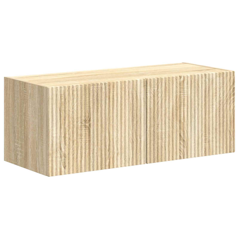 Zestaw szafek RTV 4 pcs Dąb Sonoma Materiał drewnopochodny