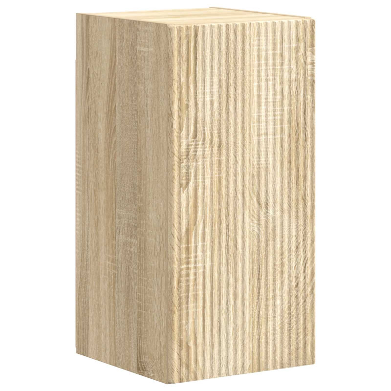 Zestaw szafek RTV 4 pcs Dąb Sonoma Materiał drewnopochodny