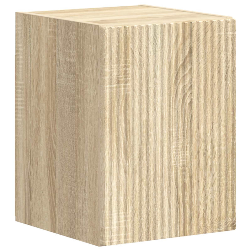Zestaw szafek RTV 4 pcs Dąb Sonoma Materiał drewnopochodny