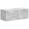 Zestaw szafek RTV 4 pcs Betonowy szary Materiał drewnopochodny