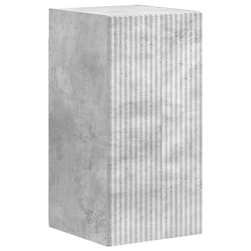 Zestaw szafek RTV 4 pcs Betonowy szary Materiał drewnopochodny