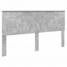 Ramka łóżka Betonowy 180 x 200 cm Lite drewno sosnowe
