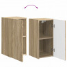Zestaw szafek RTV 4 pcs Dąb Sonoma Materiał drewnopochodny