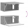 Zestaw szafek RTV 4 pcs Betonowy szary Materiał drewnopochodny