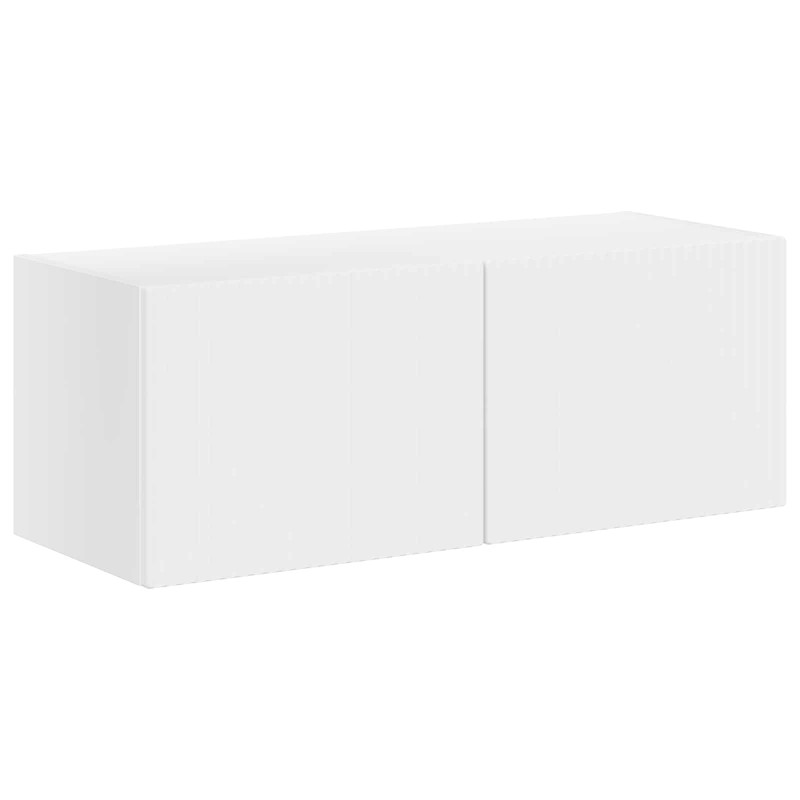 Zestaw szafek RTV 6 pcs Biały Materiał drewnopochodny