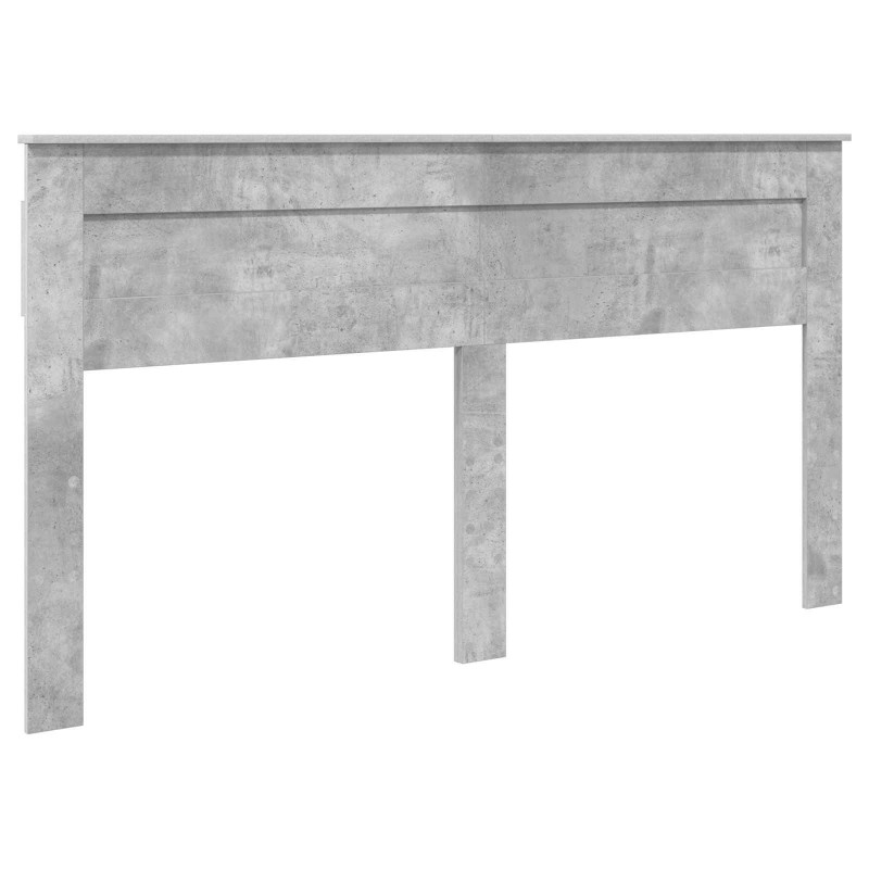 Ramka łóżka Betonowy 200 x 200 cm Lite drewno sosnowe