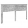 Ramka łóżka Betonowy 200 x 200 cm Lite drewno sosnowe