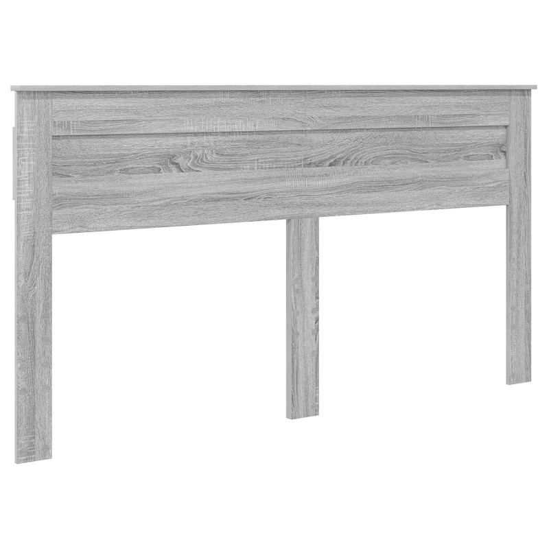 Ramka łóżka Szary Sonoma 200 x 200 cm Lite drewno sosnowe