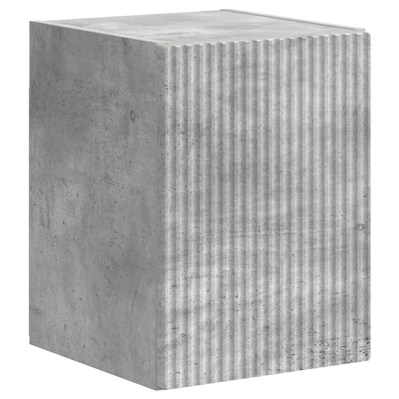 Zestaw szafek RTV 5 pcs Betonowy szary Materiał drewnopochodny