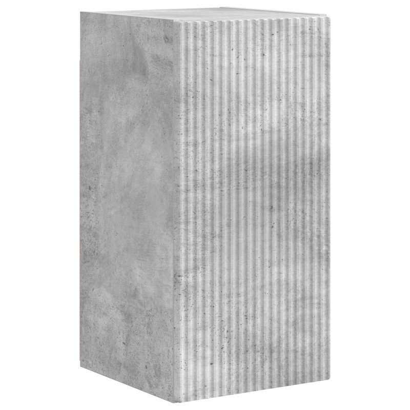 Zestaw szafek RTV 6 pcs Betonowy szary Materiał drewnopochodny