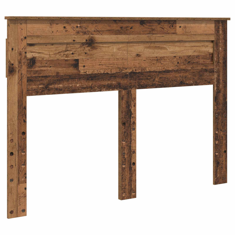 Ramka łóżka Stare drewno 140 x 190 cm Lite drewno sosnowe