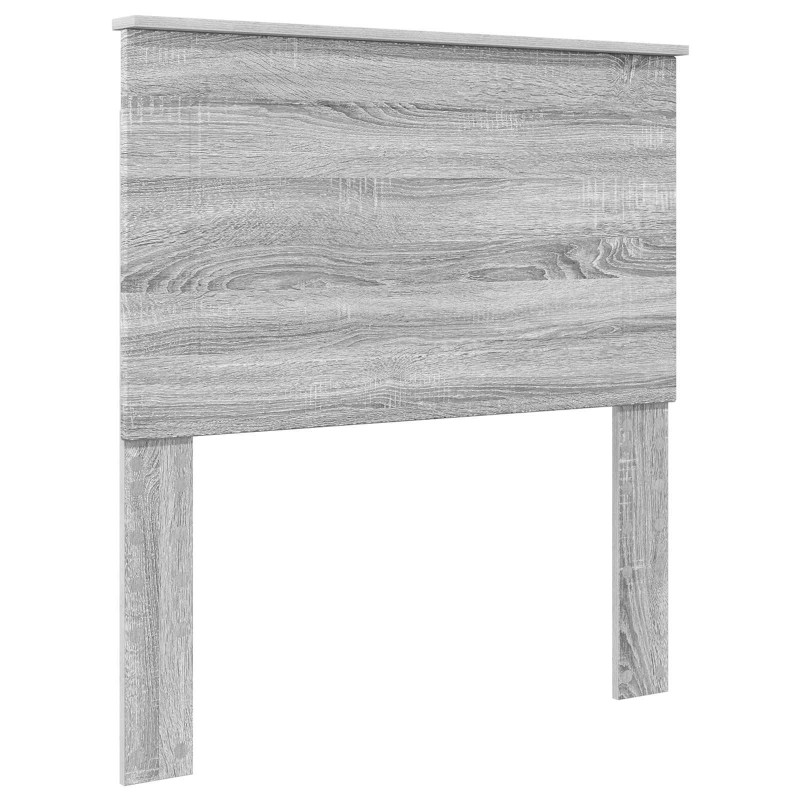 Ramka łóżka Szary Sonoma 90 x 200 cm Lite drewno sosnowe
