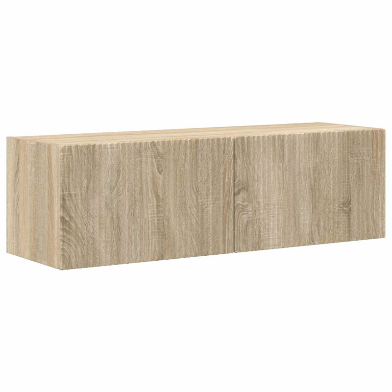 Zestaw szafek RTV 4 pcs Dąb Sonoma Materiał drewnopochodny