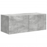 Zestaw szafek RTV 4 pcs Betonowy szary Materiał drewnopochodny
