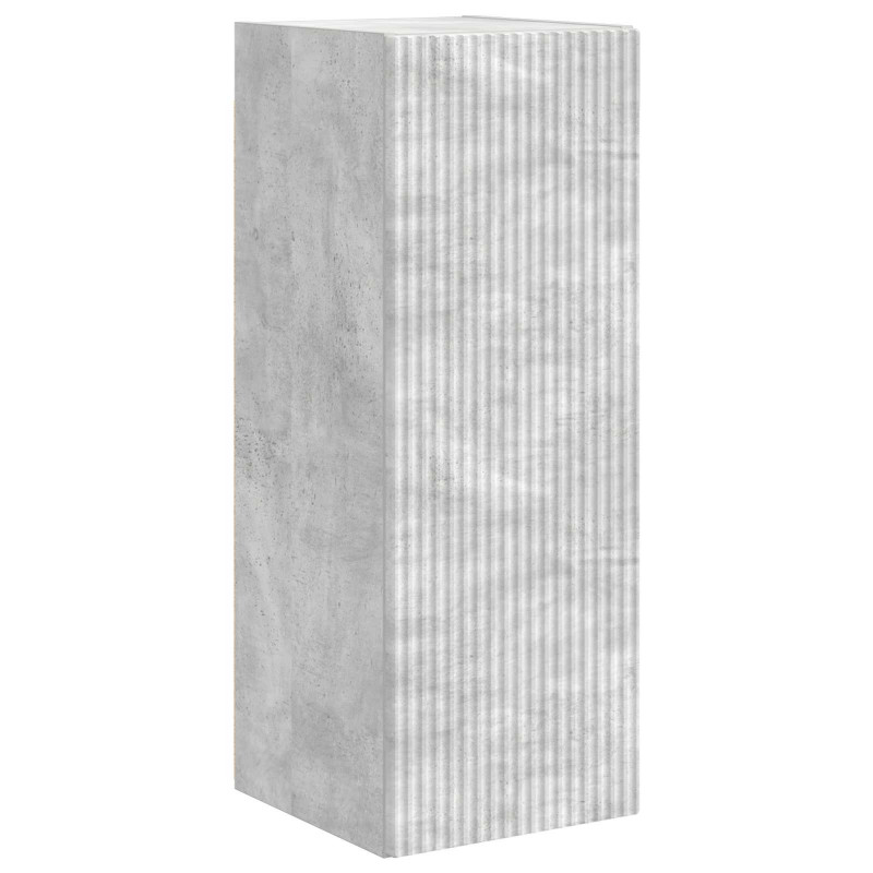 Zestaw szafek RTV 4 pcs Betonowy szary Materiał drewnopochodny