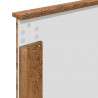 Ramka łóżka Stare drewno 75 x 190 cm Lite drewno sosnowe