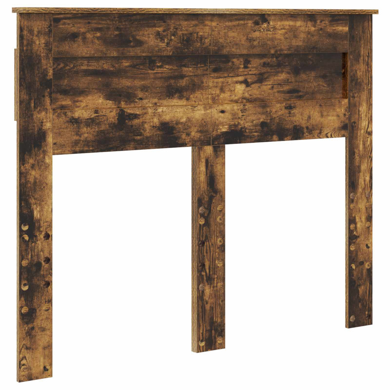 Ramka łóżka Dąb wędzony 135 x 190 cm Lite drewno sosnowe