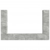 Zestaw szafek RTV 8 pcs Betonowy szary Materiał drewnopochodny
