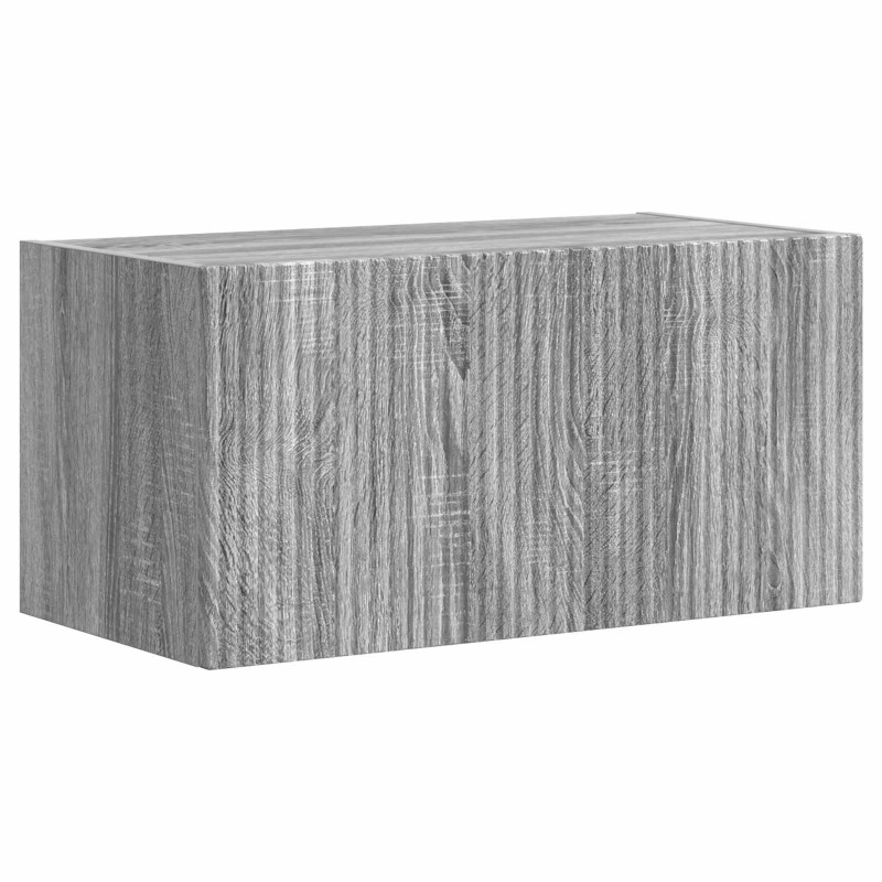 Zestaw szafek RTV 8 pcs Szary Sonoma Materiał drewnopochodny