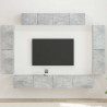 Szafka pod telewizor 8 pcs Betonowy szary