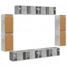 Szafka pod telewizor 8 pcs Betonowy szary