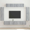 Szafka pod telewizor 8 pcs Szary Sonoma