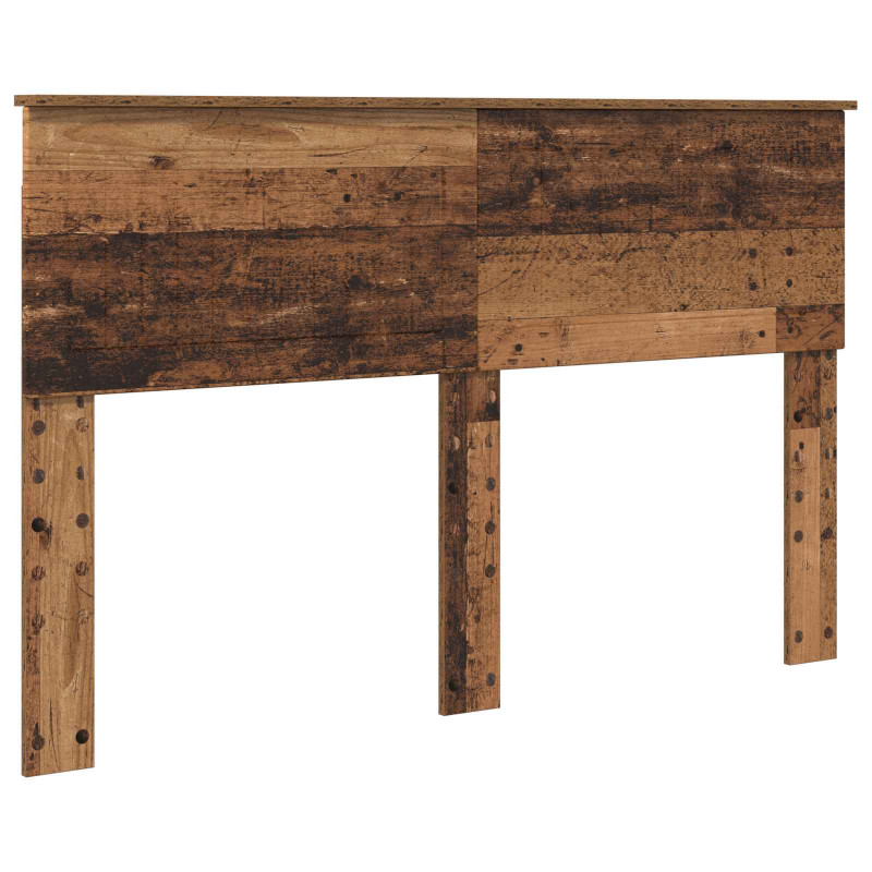 Ramka łóżka Stare drewno 140 x 200 cm Lite drewno sosnowe