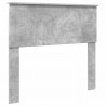 Ramka łóżka Szary beton 100 x 200 cm Lite drewno sosnowe