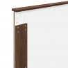 Ramka łóżka Brązowy dąb 100 x 200 cm Lite drewno sosnowe