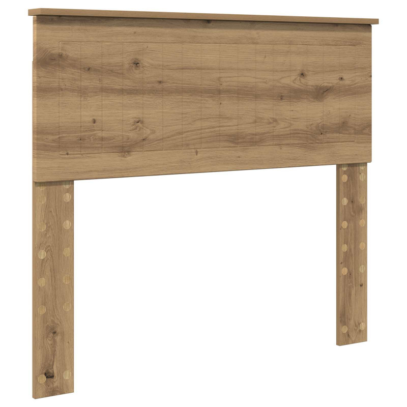 Ramka łóżka Dąb rzemieślniczy 100 x 200 cm Lite drewno sosnowe