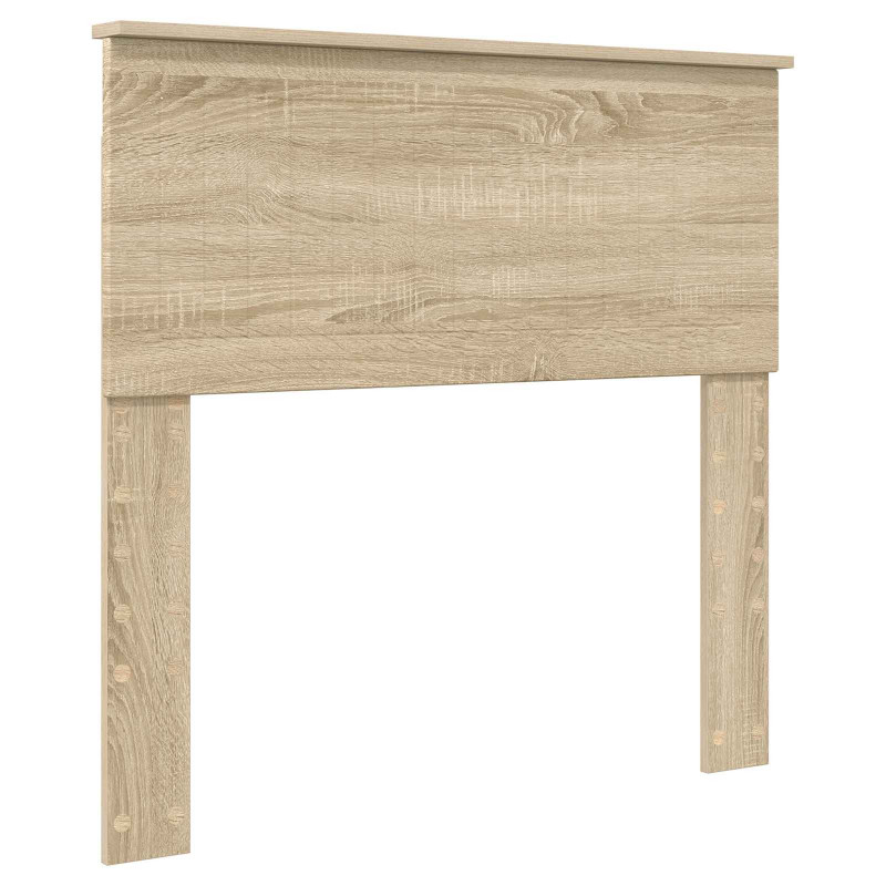 Ramka łóżka Dąb Sonoma 90 x 200 cm Lite drewno sosnowe