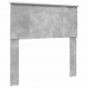 Ramka łóżka Betonowy 90 x 200 cm Lite drewno sosnowe