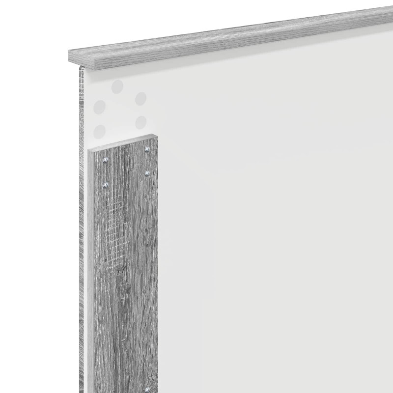 Ramka łóżka Szary Sonoma 90 x 190 cm Lite drewno sosnowe