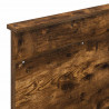 Ramka łóżka Dąb wędzony 90 x 200 cm Lite drewno sosnowe