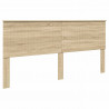 Ramka łóżka Sonoma 200 x 200 cm Lite drewno sosnowe
