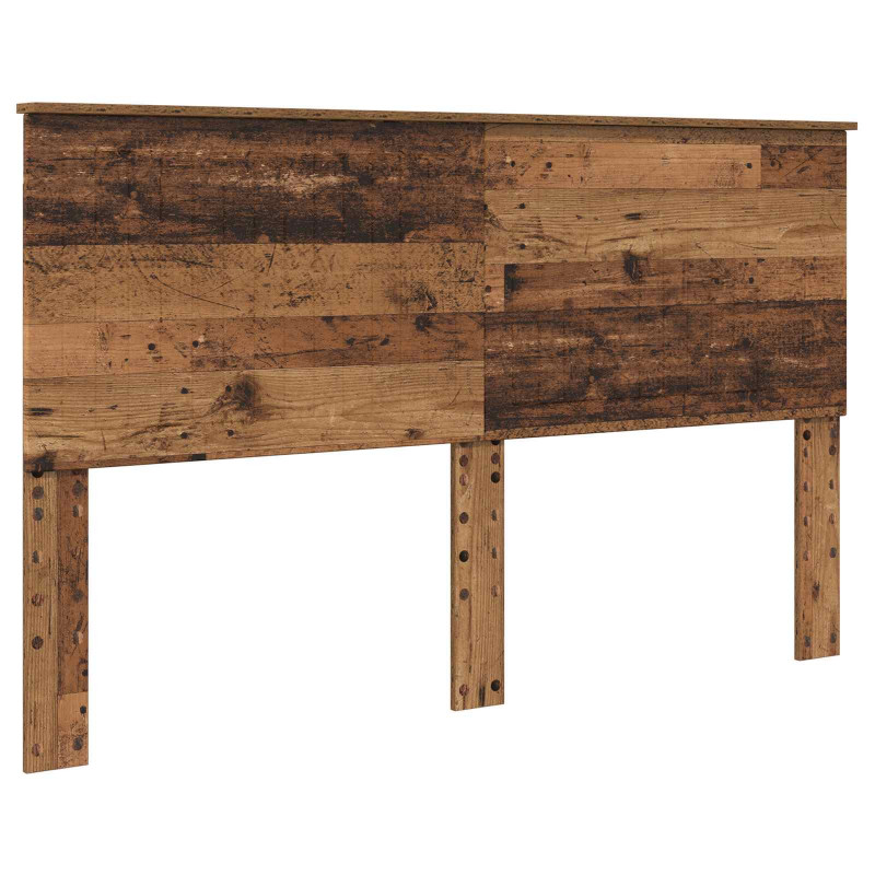 Ramka łóżka Stare drewno 160 x 200 cm Lite drewno sosnowe