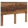 Ramka łóżka Stare drewno 140 x 190 cm Lite drewno sosnowe