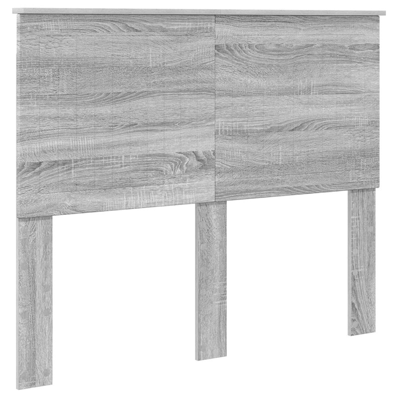 Ramka łóżka Szary Sonoma 135 x 190 cm Lite drewno sosnowe