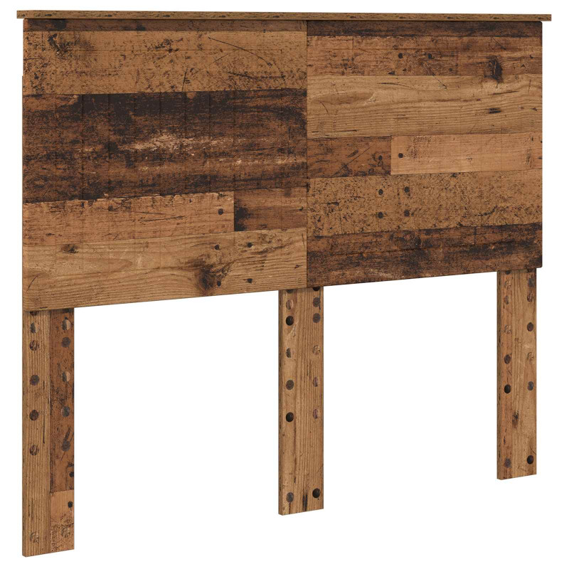 Ramka łóżka Stare drewno 135 x 190 cm Lite drewno sosnowe