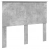 Ramka łóżka Betonowy 120 x 190 cm Lite drewno sosnowe