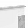 Ramka łóżka Betonowy 120 x 190 cm Lite drewno sosnowe