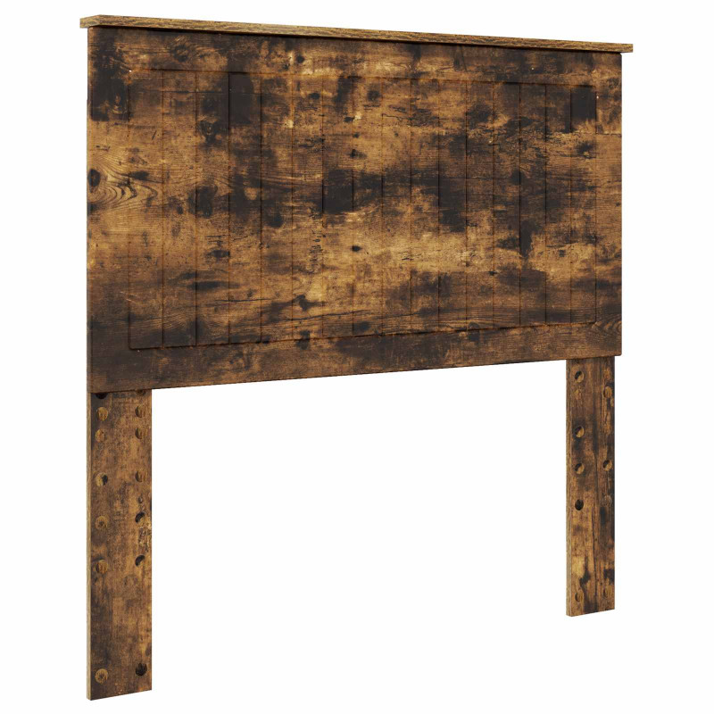 Ramka łóżka Dąb wędzony 100 x 200 cm Lite drewno sosnowe