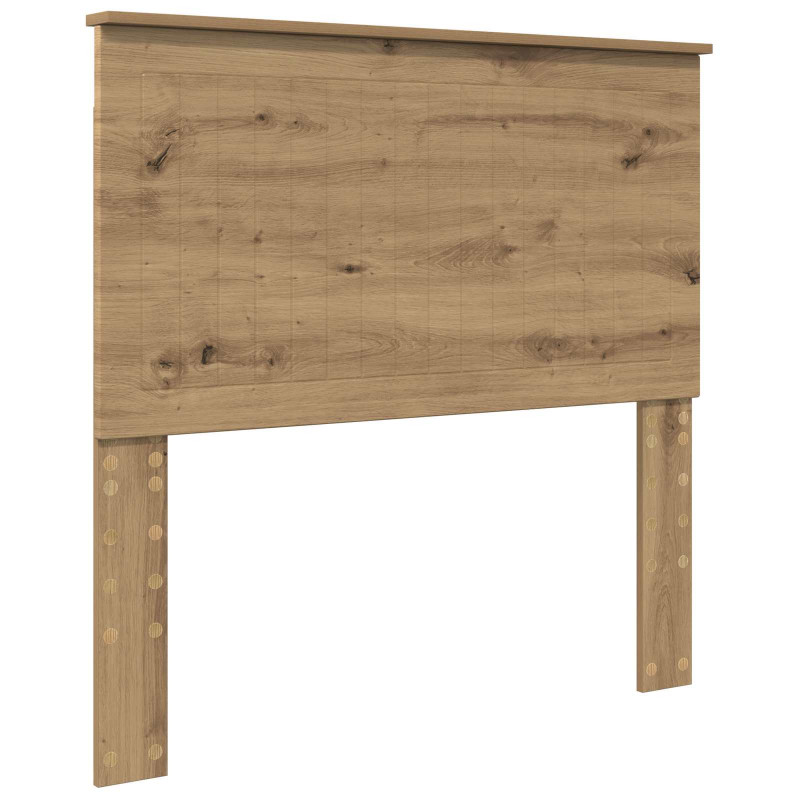 Ramka łóżka Dąb rzemieślniczy 100 x 200 cm Lite drewno sosnowe