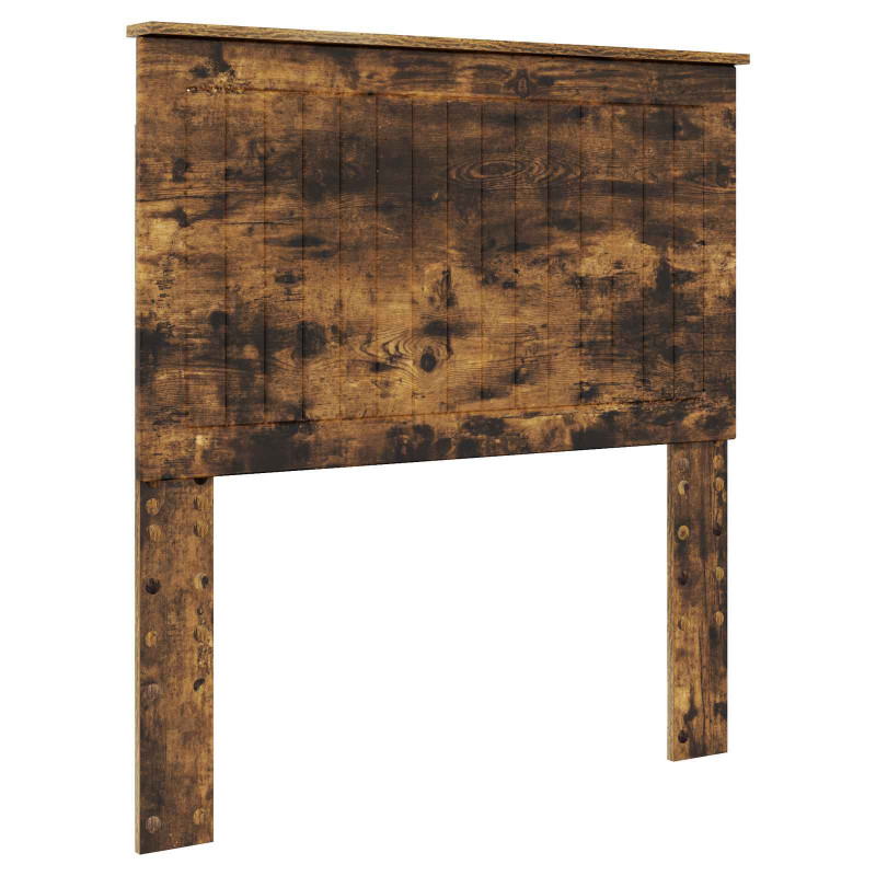 Ramka łóżka Dąb wędzony 90 x 200 cm Lite drewno sosnowe