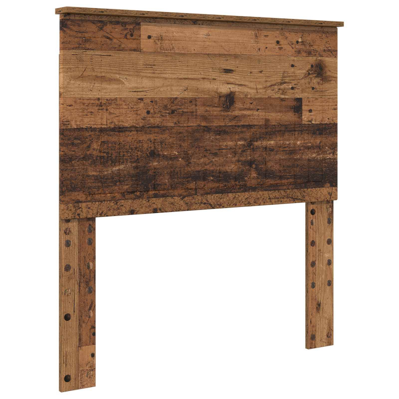 Ramka łóżka Stare drewno 90 x 190 cm Lite drewno sosnowe